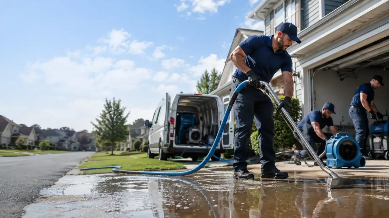 Flood Damage Restoration in Hammon, OK